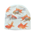 Goldfish graphic beanie
